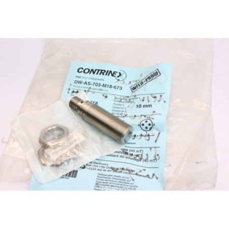 CONTRINEX DW-AS-703-M18-673 Capteur induction 10mm M12 Open box (B880)