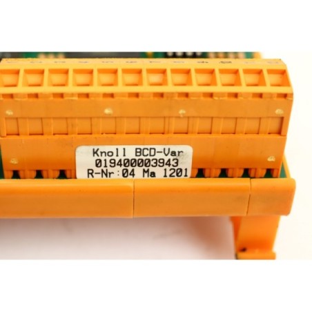 Weidmuller Knoll BCD-Var 019400003943 (B323)