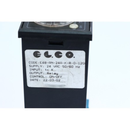 ELCO E48-AN-24A-K-R-O-120 TC-PD-E régulateur température (B222)