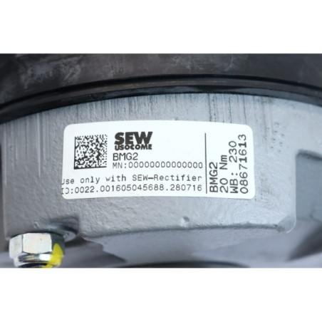 SEW-Eurodrive 08671613 BMG2 20 Nm LFA4 Brake Disc no box (B269)