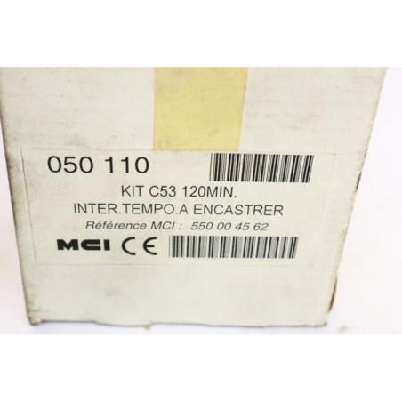 MCI 050 110 Kit C53 120Min interrupteur temporisé 120mins READ DESC (B1254)