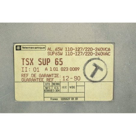 Telemecanique TSX SUP 65 Power Supply 65W (B534)