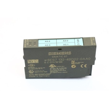 Siemens 6ES7 132-4BD02-0AA0 Module I/O 4 DO ST DC24V/0.5A (B573)