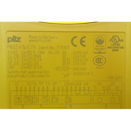 Pilz 773103 PNOZ m1p ETH Module PLC (B590)