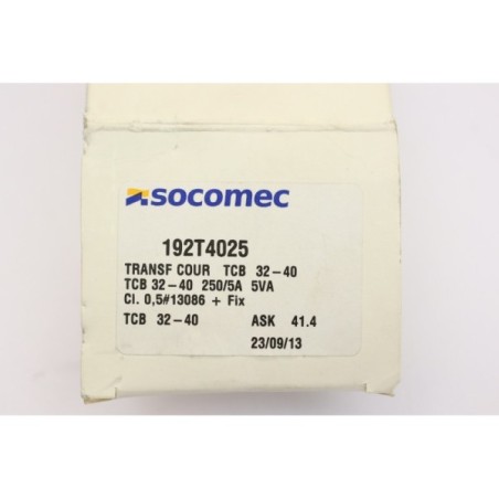 SOCOMEC 192T4025 Transformateur de courant 32-40 250/5A  (B570)
