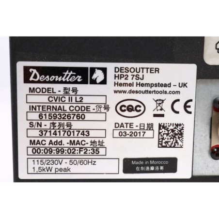 Desoutter 6159326760 CVIC II L2 Current controller (P6)