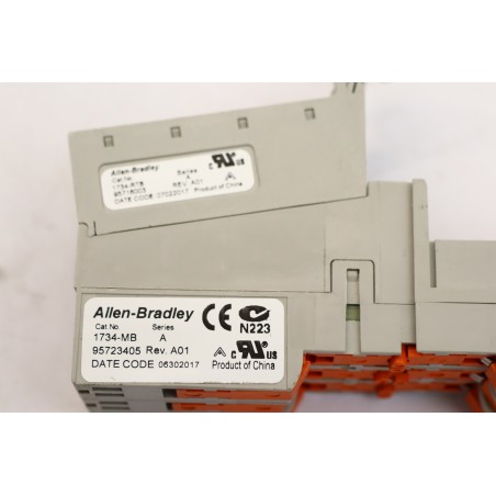 3Pcs Allen-Bradley 95723405 1734-MB I/O module (1Pc without contact termi (B575)