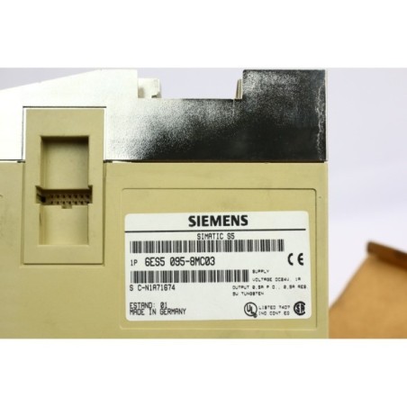 Siemens 6ES5 095-8MC03 Programmable Controller S5 095U READ DESC (B1018)
