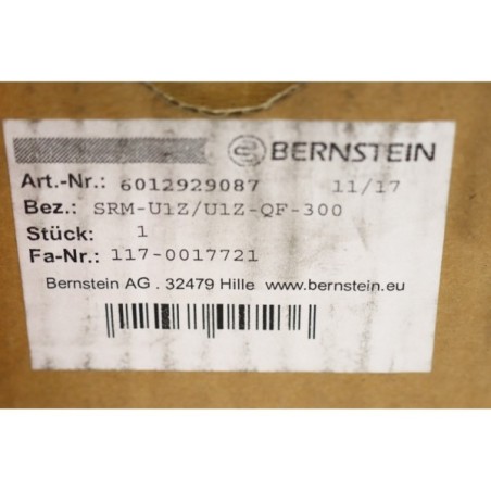 Bernstein 601.2929.087 SRM-U1Z/U1Z-QF-300 Interrupteur à câble (B955)