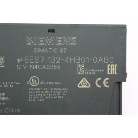 Siemens 6ES7 132-4HB01-0AB0 2RO DC 120V 5A I/O module (B955)