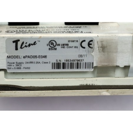 Tline ePAD05-E046 Makor control panel (B846)