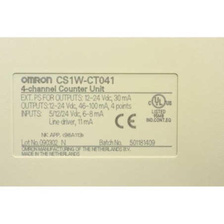 Omron CS1W-CT041 4-channel Counter Unit (B837)