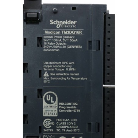 Schneider Electric TM3DQ16R Modicon Relay out module (B830)