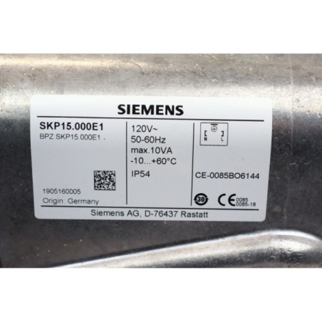 Siemens SKP15.000E1 Servomoteur de vanne (B568)