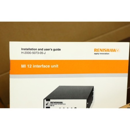 RENISHAW MI12-RBE Machine interface H-2000-5073-05-J (B569)